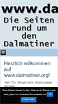 Mobile Screenshot of dalmatiner.org